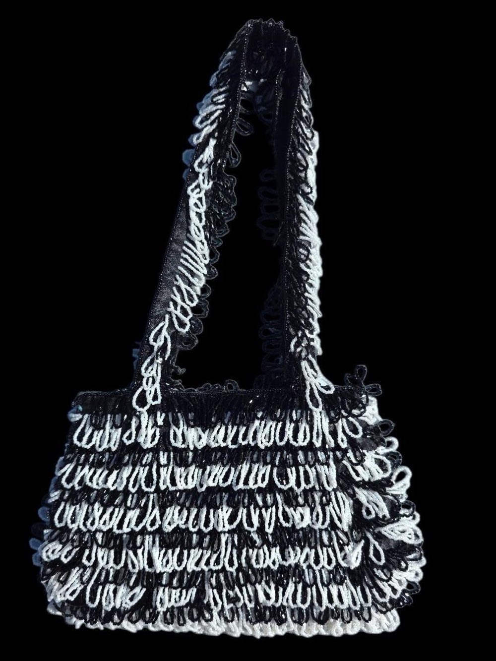 🖤Y2K Beaded Flapper Purse